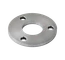 Kotevní deska (ø 80x6 mm) na trubku ø 33,7 mm (otvor ø 33,9 mm), bez povrchové úpravy /AISI304