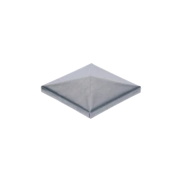 Stříška na sloupek  pozinkovaná 30x30x1,5 mm