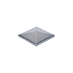 Stříška na sloupek  pozinkovaná 20x20x1,5 mm