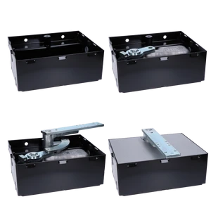 BFABBOX5 základová krabice pro podzemní pohon BIG-FAB METRO, ocel s kataforézní úpravou - slide 2