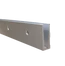 Hliníkový kotevní profil pro sklo 12-22 mm, boční kotvení. Bez příslušenství, povrchová úprava brus, cena za délku 2500 mm
