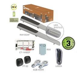 RAYKIT FASTLINE pre dvojkrídlovú bránu do 3m/krídlo