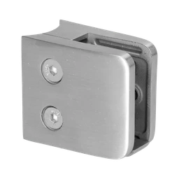 Svorka na trubku ø42.4mm, sklo 8-12.76mm,brúsená AISI304