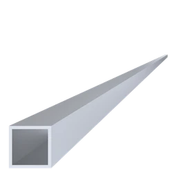 Poškodený jokel 40x40x3mm, L-6000mm, hliník bez povrchovej úpravy