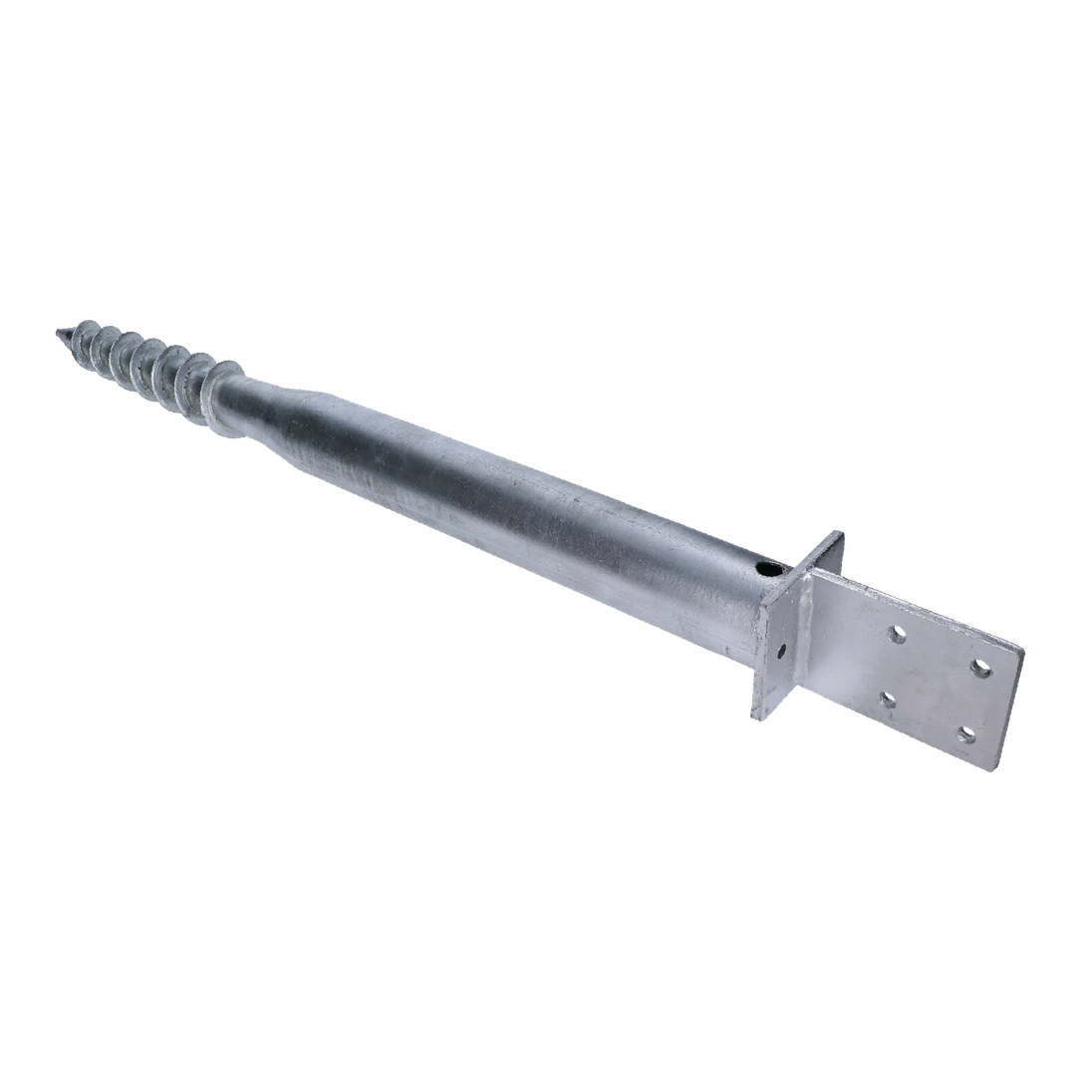 Zemný vrut, pätka T, 76 x 76 mm, žiarový pozink