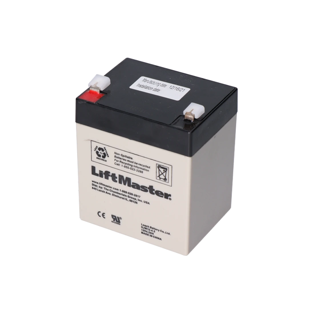 LiftMaster záložná batéria 12 V pre pohon LM3800W-2
