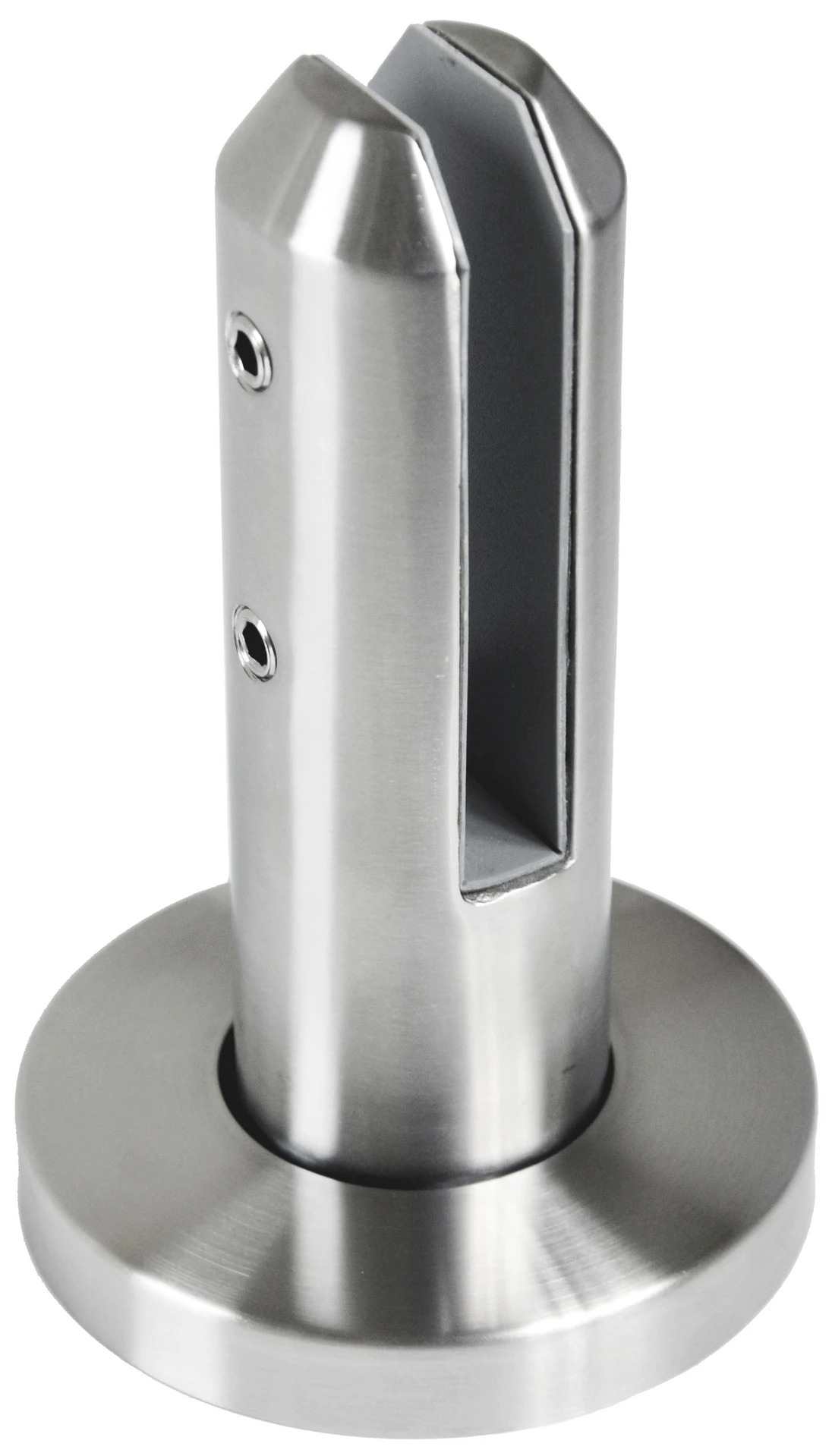 Vrchní kotvení pro sklo max. 12.76mm, broušená AISI316