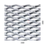 Tahokov Fe kosočtvercové oko: 62x25 mm, můstek: 9 mm (1500x2000x1,5 mm)