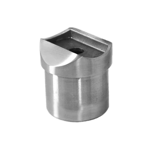 Držák na trubku ø42.4mm, madlo ø42.4mm, broušená AISI304 - slide 0
