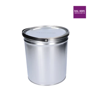 Barva antikorozní polomatná na zinek 5 kg modro-fialová - slide 0