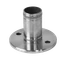 Kotevní deska (ø 100 mm) na trubku ø 42,4 mm, broušená nerez K320 / AISI304