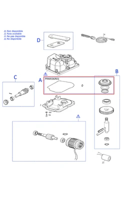 PRME06R01 kit těsnění pro METRO3000R01