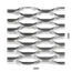 DOPREDAJ! Ťahokov Al, šesťhranné oko, nevalcované: 47x13mm, mostík: 5mm (1000x2000x2mm), orientácia oka: rozmer oka 47mm je rovnobežný s rozmerom tabule 1000mm