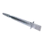 Zemný vrut, pätka T, 76 x 76 mm, žiarový pozink