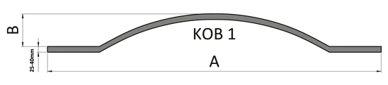 Oblúk typu KOB 1
