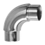 spojka oblúková 90° na trubku ø 33.7mm, brúsená nerez K320 /AISI304