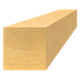 Dřevěný profil čtvercový (40x40mm / L: 2000mm) materiál: buk, broušený povrch, bez nátěru, balení: PVC fólie