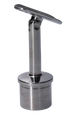 Držák madla s kloubem na trubku ø 42,4 mm (80x64 mm), leštěná nerez / AISI304