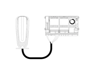 koaxiálny kábel RG-174, 50 Ohm,4x0,50mm², medené jadro, vhodný na prepojenie lampy a pohonu - slide 1