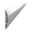 Profil 100x16mm, L-6000mm, hliník bez povrchovej úpravy