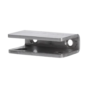 Držák police pro sklo 8-10mm, obsahuje gumovou podložku na šroubu M8x6, broušená nerez K320/AISI 304 - slide 0