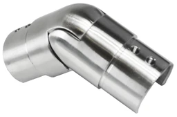 Přechod nastavitelný ø42.4mm, lepený spoj, broušená AISI304