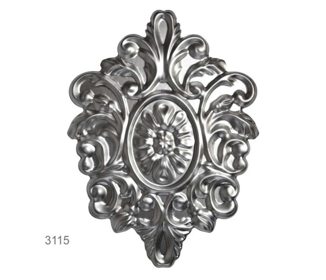 Ornament plechový H 422 x L 310 mm, hr. 1 mm