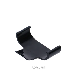 plastový držiak vysielača Era Flor, čierny + samolepka - slide 0