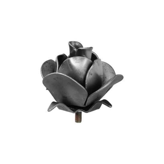 ruža puk 60x60mm, hrúbka 1,5mm, so závitom M6