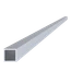 Poškodený jokel 25x25x2mm, L-6000mm, hliník bez povrchovej úpravy