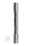 Tyč - trubková 1200mm se čtvercovou základnou 60x60mm
