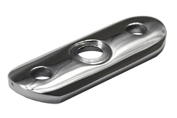 Nadpájacia platňa na trubku ø42.4mm, leštená AISI304