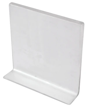 Podložka plastová - bílá k hliníkovému kotevnímu profilu - slide 0