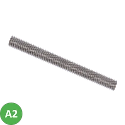 Nerezová závitová tyč, DIN976/A2 /AISI304, cena za meter
