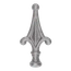 VÝPRODEJ: Špic, 127x63mm, podstavec ø 25mm