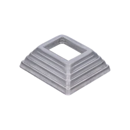 DOPREDAJ Krytka plechová, 85x75x29mm, diera:42x32mm, výlisok