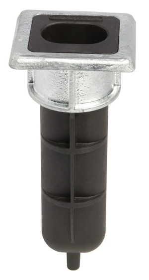 LOCINOX® EGS spodné puzdro pre rígeľ s priemerom do 20 mm, na zabetónovanie - slide 0
