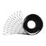 nerezová lanková sieť, 0,8m x 10m (šxd), oko 60x104 mm, hrúbka lanka 2mm, AISI316, farba: Čierna (V nerozloženom stave má sieť 11,92m)