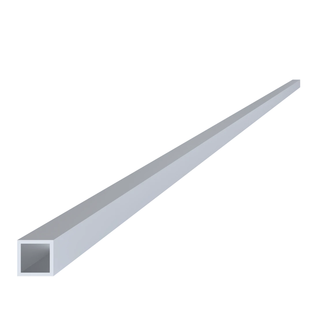 Jekl 15x15x1.5mm, L-6000mm, hliník bez povrchové úpravy