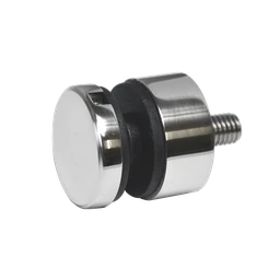 Svorka bodová plochá, sklo 6-12mm, leštená AISI304
