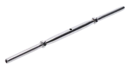 lepiaci úchyt, šponovák pre nerezové lanko ø3.0; 4.0; 5.0 mm, so závitom M6-M8 a LH6-LH8, brúsená nerez K320/ AISI304