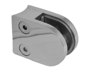 Svorka na trubku ø42.4mm, sklo 6-10.76mm, leštěná AISI304 - slide 0