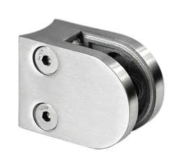 Svorka na trubku ø48.3mm, sklo 6-10.76mm, brúsená AISI304
