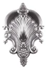 DOPRODEJ! Ornament plechový H 450 x L 300 mm, hr. 1,5 mm
