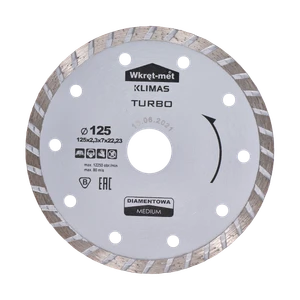 Turbo diamantový kotúč 125 x 2,3 x 22 mm - slide 0