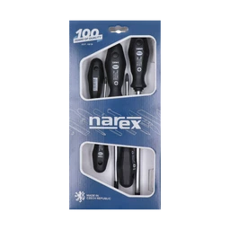 Sada profi skrutkovačov 5 dielna, výrobca NAREX, PH0 x 60, PH1 x 80, PH2 x 100, PH3 x 150, PH4 x 200