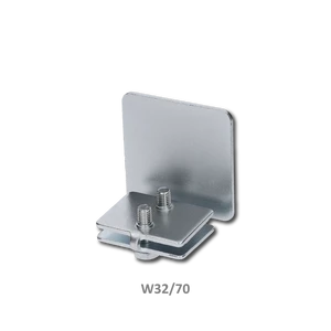 Pozinkovaná záslepka pro C-profil 70x70x4 mm samonosné brány - slide 1