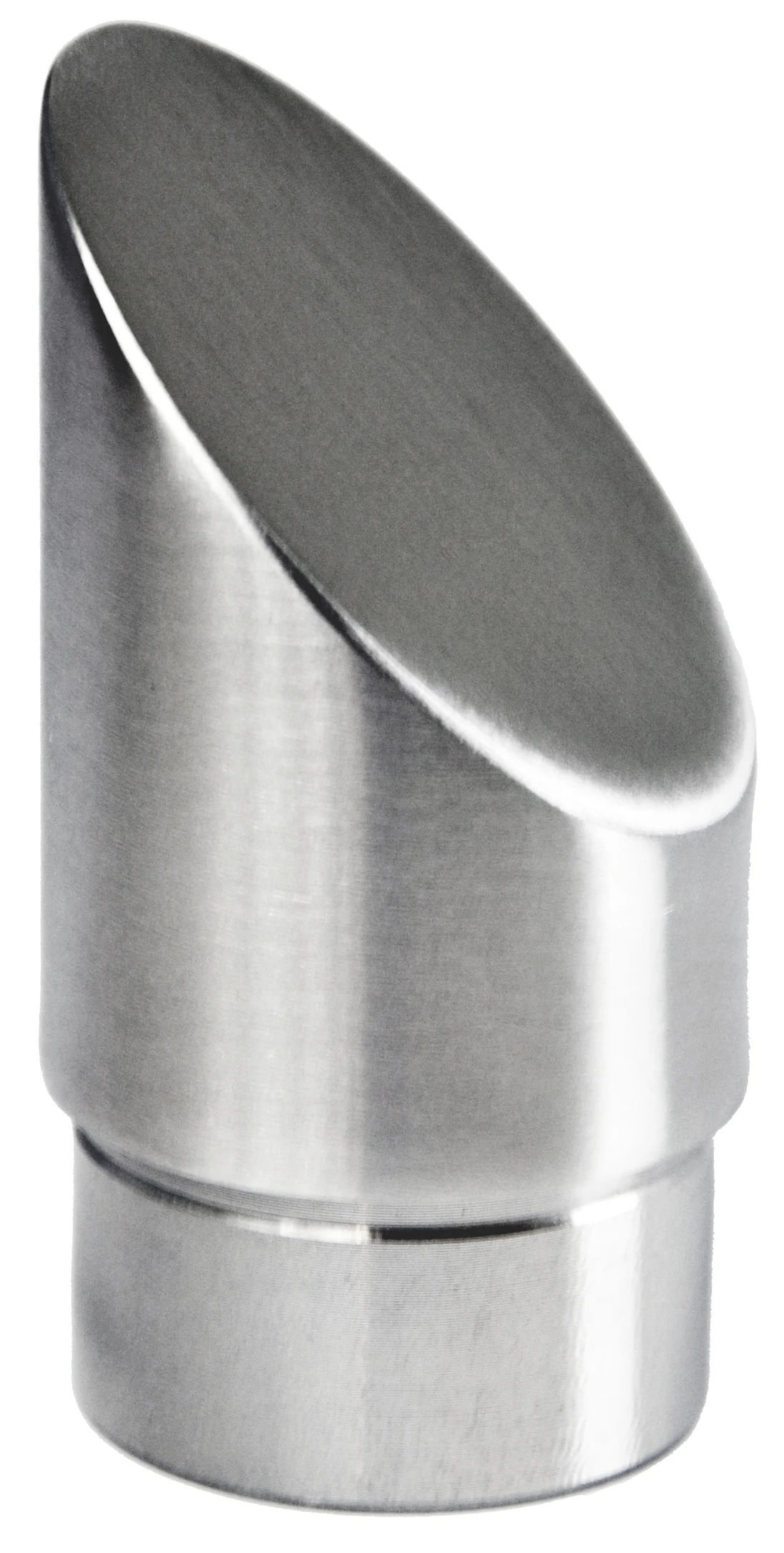 Ukončení na trubku ø42.4mm, broušená nerez AISI304