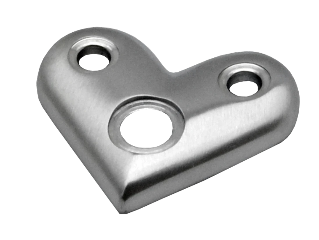 Dopojovací deska na trubku ø42.4mm, broušená AISI316