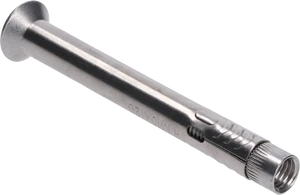 Nerezová kotva pre hliníkový profil AL-L121 a AL-L131, AISI304, hlava na 6mm imbus - slide 1